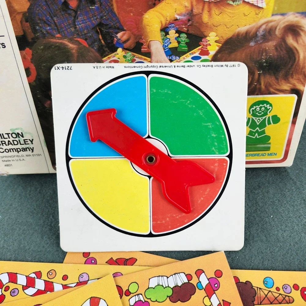 VINTAGE Candy Land Bingo COMPLETE Milton Bradley 1978 Kids Color Matching‎ Game
